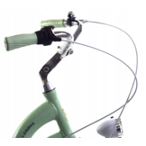 Meisjesfiets - 26 inch - 7 versnellingen - alu - mintgroen wit