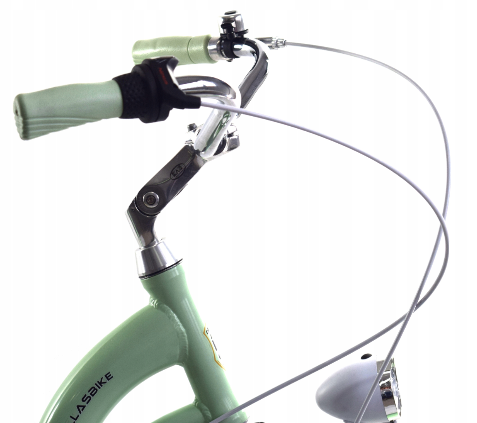 Meisjesfiets - 26 inch - 7 versnellingen - alu - mintgroen wit