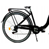 Vouwfiets - 28 inch - 7 versnellingen - zwart