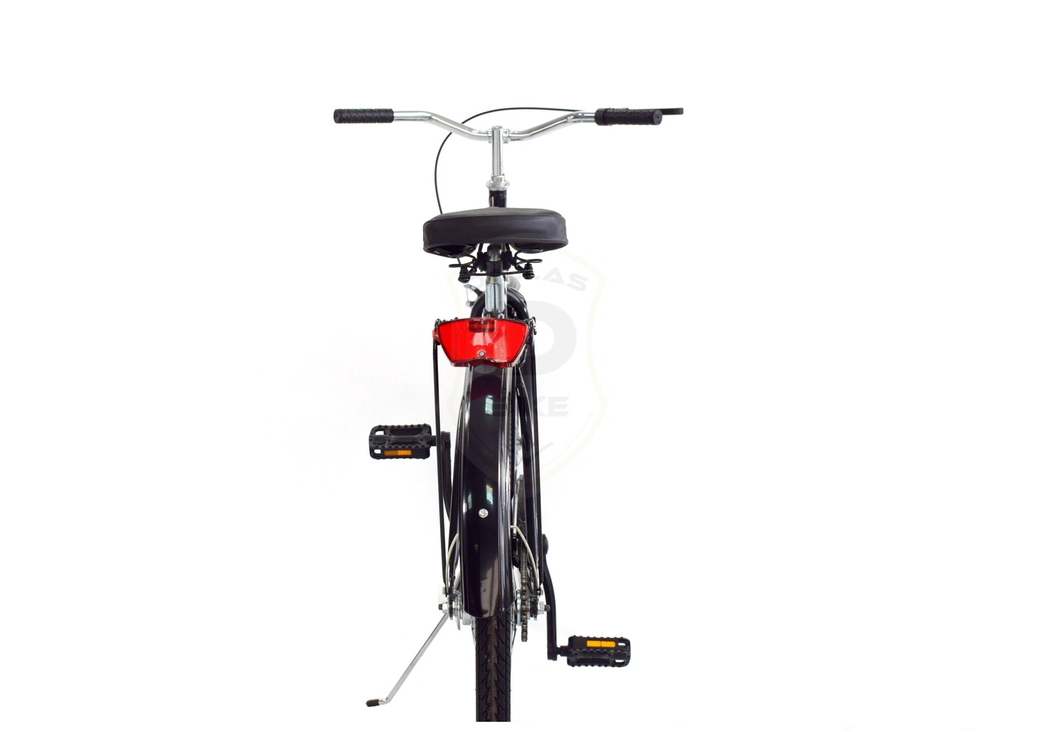 Meisjesfiets - 26 inch fiets - retro - zwart