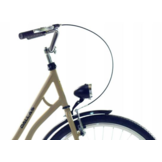 Meisjesfiets - 26 inch fiets  - retro - cappuccino bruin