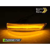 Knipperlichten spiegel - FORD FOCUS MK2 08-10 MK3 11-18/ MONDEO MK4 10-14 LED - smoke