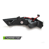 Knipperlichten spiegel geschikt voor FORD FOCUS MK2 08-10 MK3 11-18/ MONDEO MK4 10-14 LED - smoke