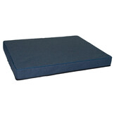 Hondenkussen - maat L - 60x80x8cm - wasbaar - marineblauw