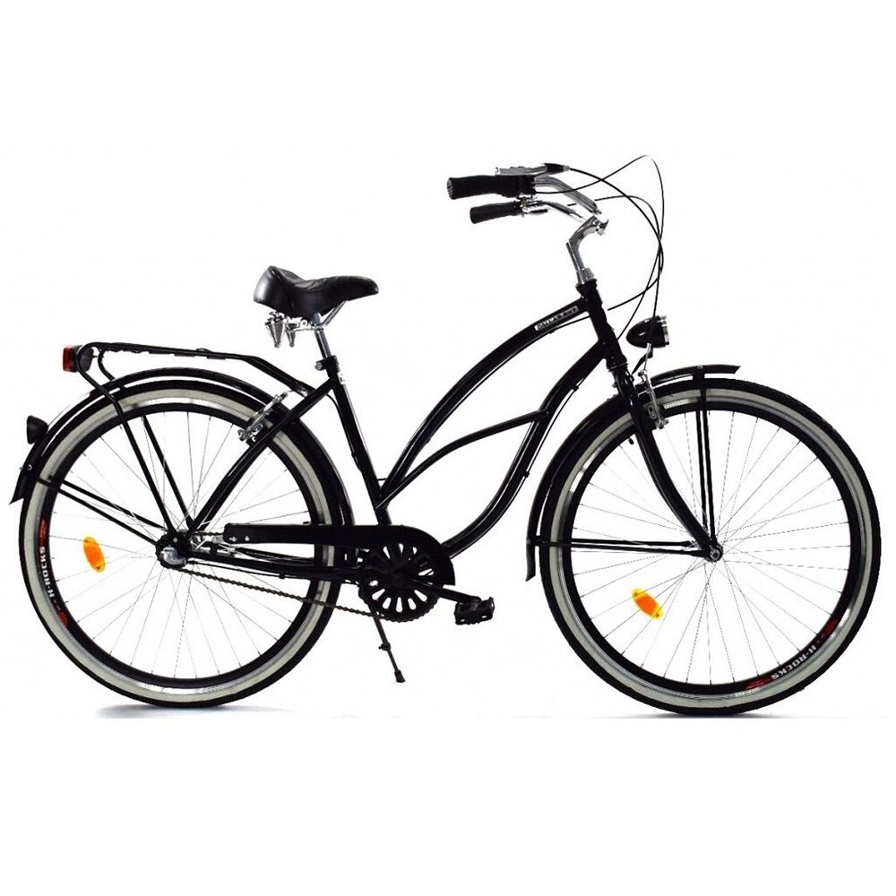 Meisjesfiets 26 inch kopen Beach cruiser zwart Vikingchoice