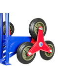 Trappensteekwagen - transportwagen - tot 200 kg - blauw
