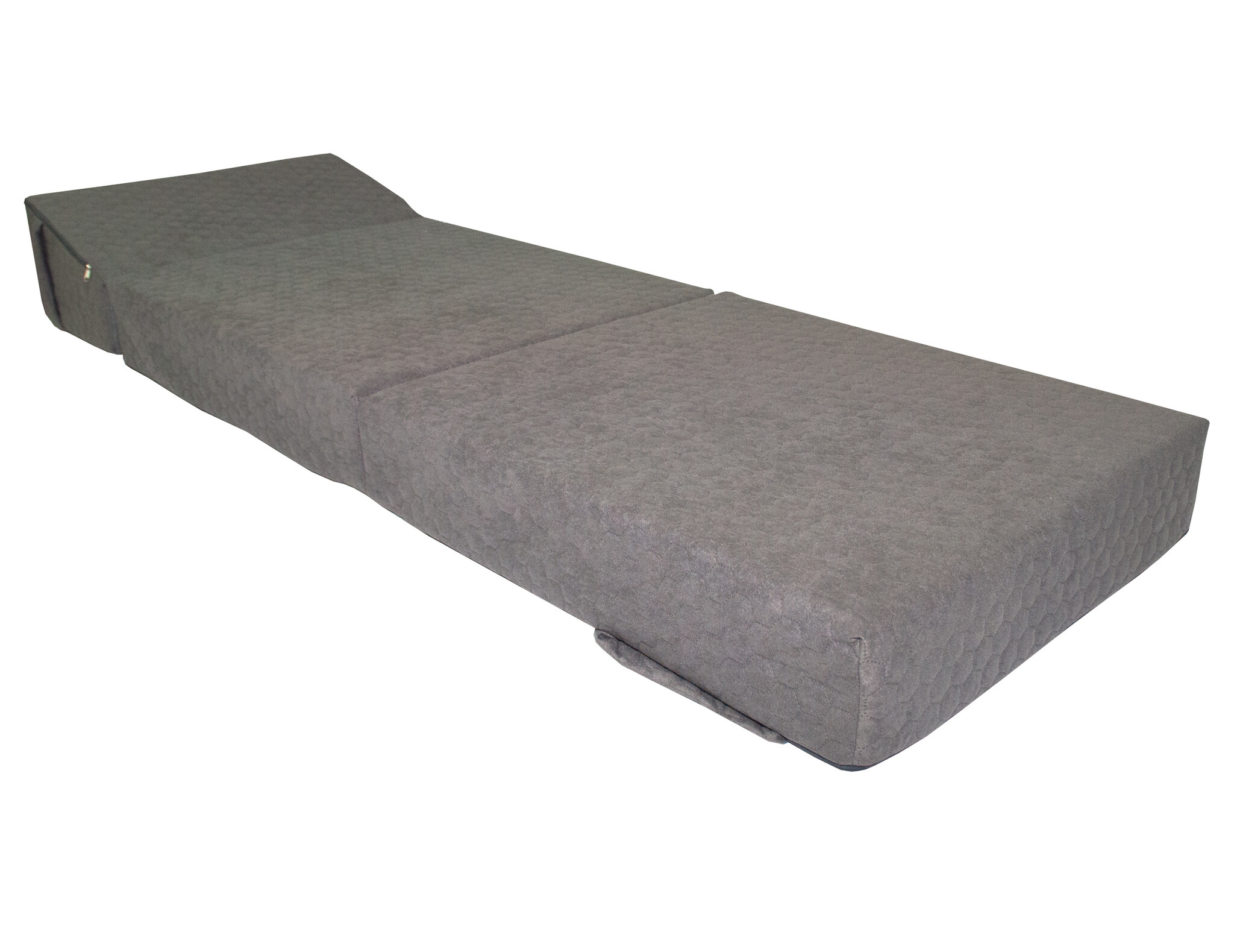 Opvouwbaar matras HONEY - logeermatras - 70x200x15cm - grijs