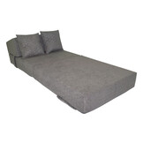 Opvouwbaar matras HONEY - logeermatras - 70x200x15cm - grijs