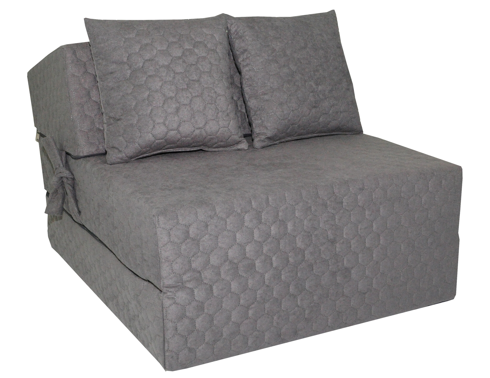 Opvouwbaar matras HONEY - logeermatras - 70x200x15cm - grijs