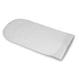 Babynestje - babynest - 82x54cm - diamant patroon - grijs