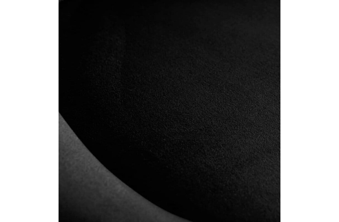 Barstoel - 54-75cm - Velvet - zwart