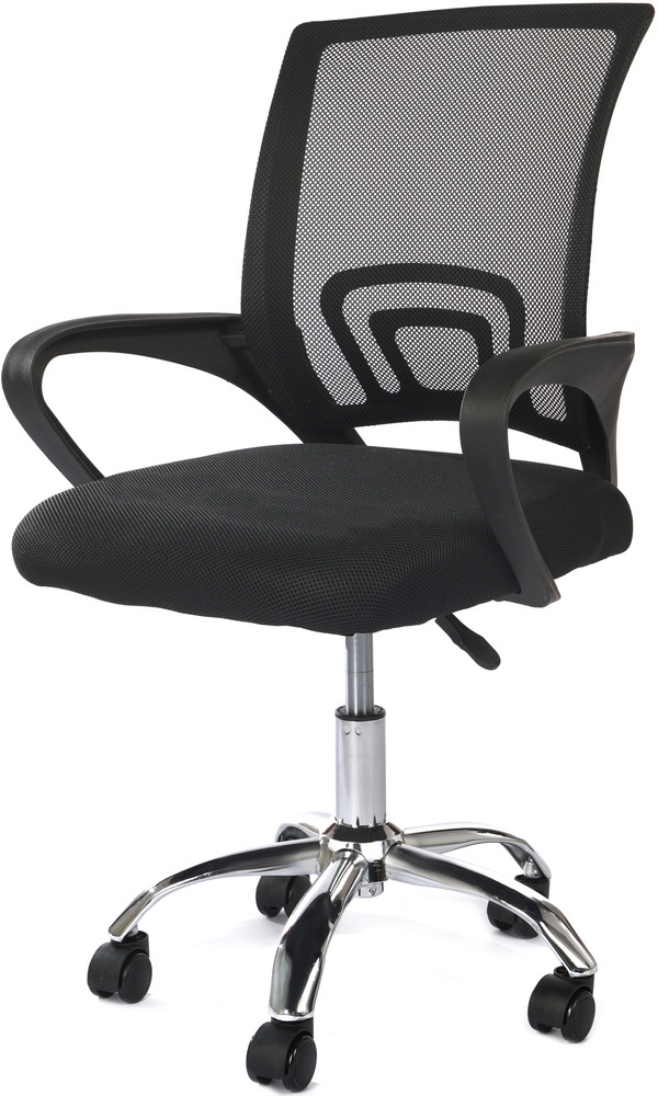Ergonomisk mesh-studiestol med justerbart ryggstöd för studenter