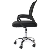 Bureaustoel ergonomisch  - verstelbaar - mesh - zwart