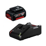 BOSCH accu - 18V - 4Ah - Lithium-Ion - met acculader