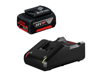 BOSCH accu - 18V - 4Ah - Lithium-Ion - met acculader