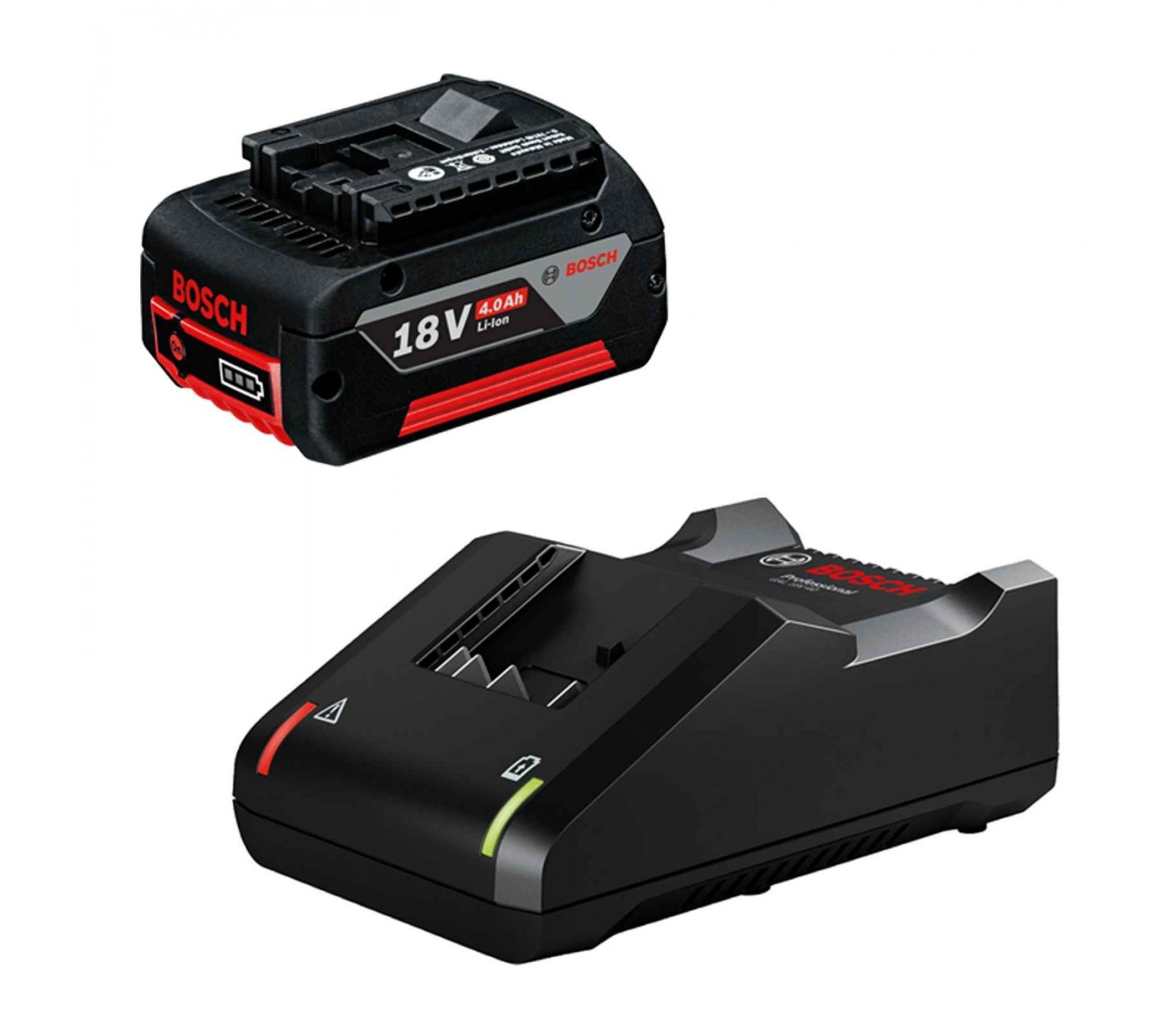 BOSCH accu - 18V - 4Ah - Lithium-Ion - met acculader