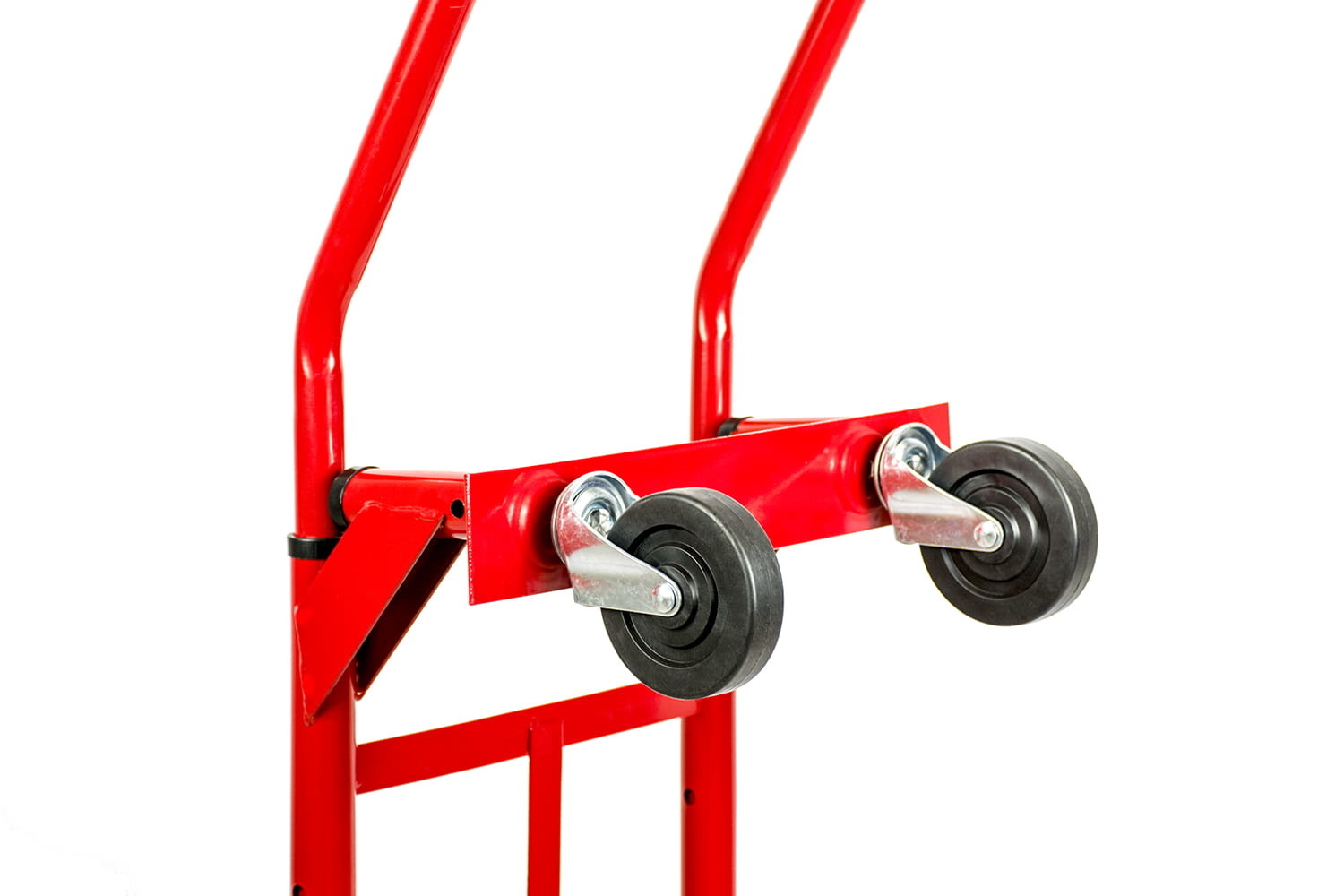Steekwagen - transportwagen - opvouwbaar - tot 250 kg - rood