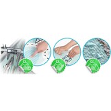 Speelmat baby -180x150x1,5 cm - dubbelzijdig - oprolbaar