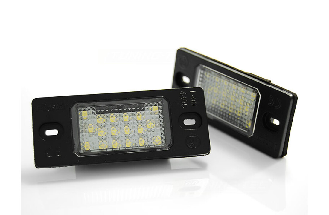 Kentekenverlichting geschikt voor VW Tiguan/ Touarec/ Golf V VI/ PORSCHE Cayenne - LED CANBUS