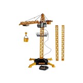Hijskraan speelgoed - bestuurbaar - 182cm – schaal 1:18 - geel