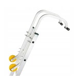 Nokhaak - dakhaak - ladder - universeel - 43x96 cm - aluminium