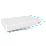 Kinder matras schuim matras 80x160cm met kokoslaag