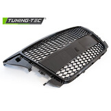 Grill voor Audi A3 (8P) - 04.08-07.12 - sport - glans zwart