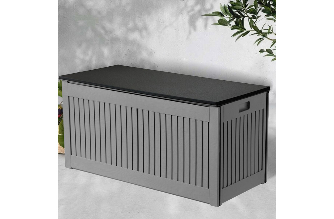 Tuinbox 270L opbergkist - 107x51x54 cm - antraciet