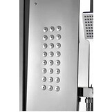 Douchepaneel - regendouche - RVS - complete set - hydro massage