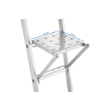 Ladderbankje - ladder sport - staal - 26x26 cm - tot 150 kg