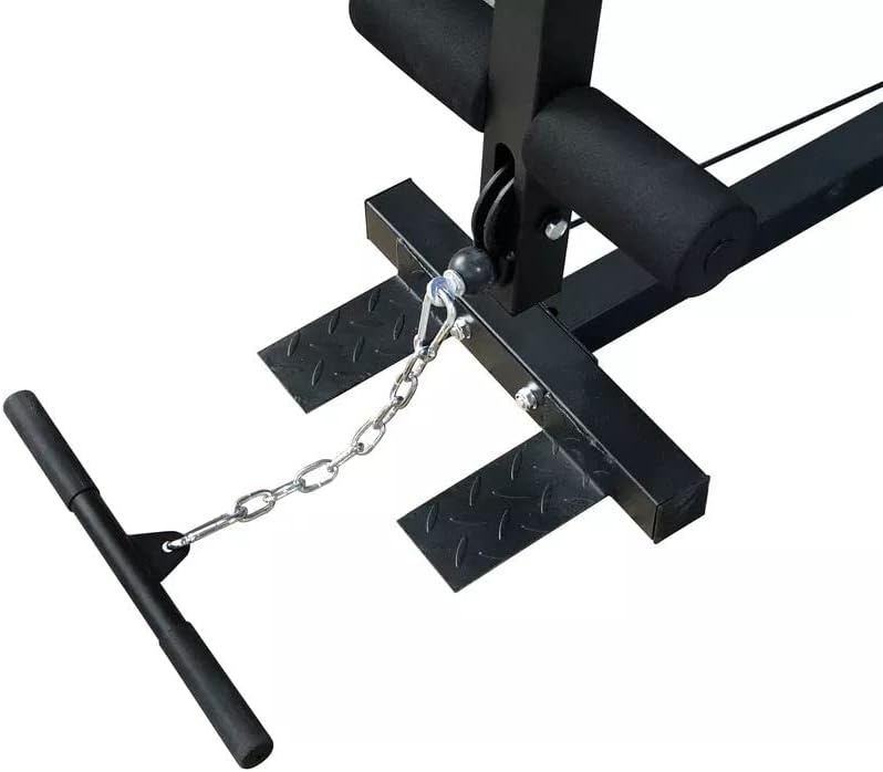 Krachtstation - Home gym -  met 45 kg gewicht - zwart-oranje