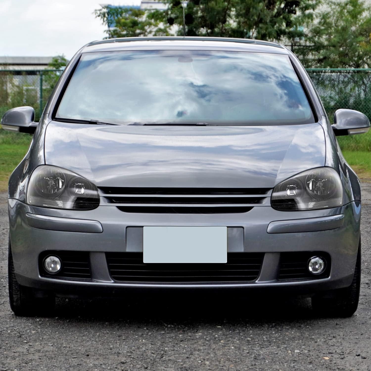 Koplampen - VW Golf 5 10 03-09 - Jetta 2005/2011 - ZWART