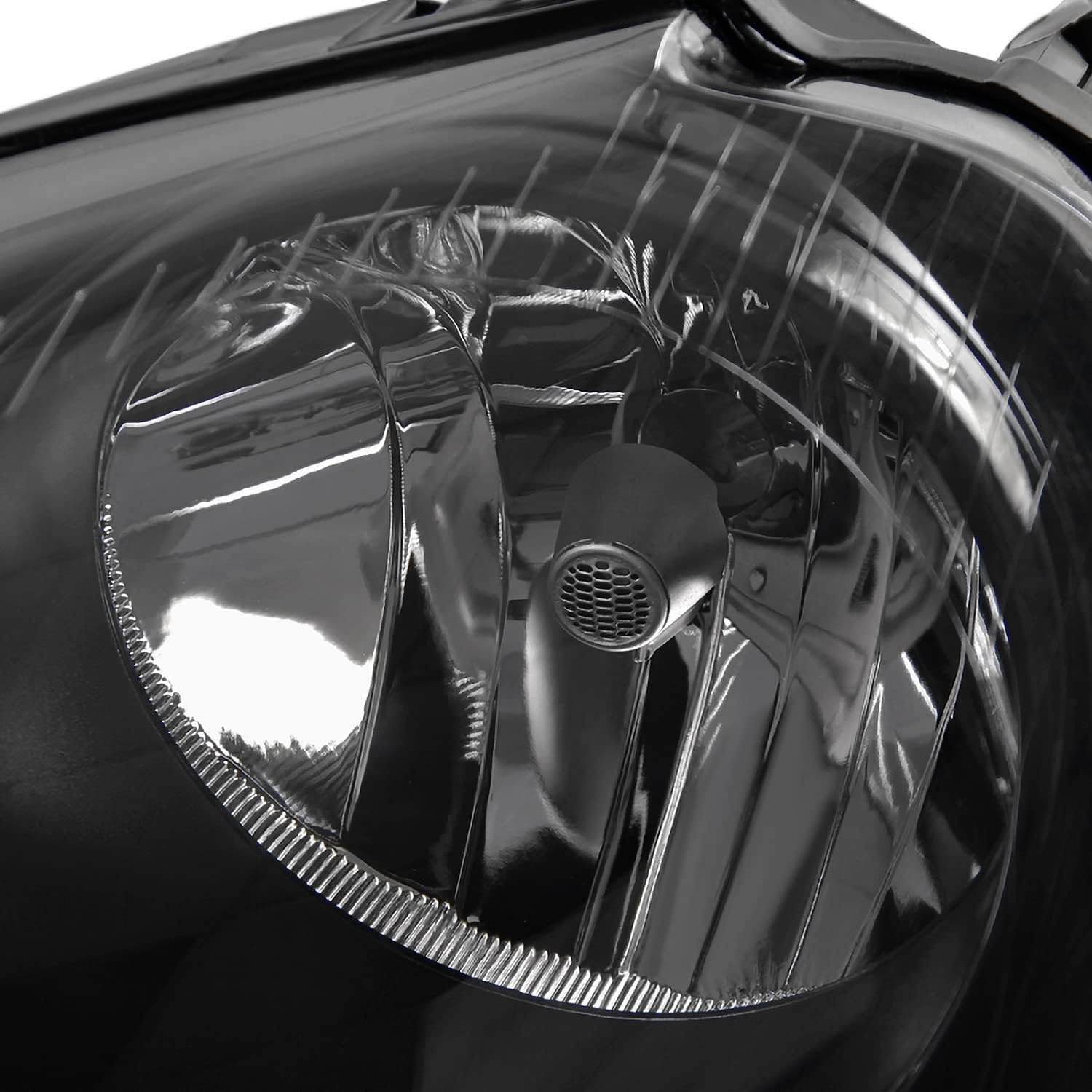 Koplampen geschikt voor VW Golf 5 10 03-09 - Jetta 2005/2011 - ZWART