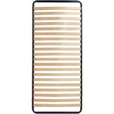 Lattenbodem 90x200 - bedbodem in metalen frame 49x30 mm - 27 latten