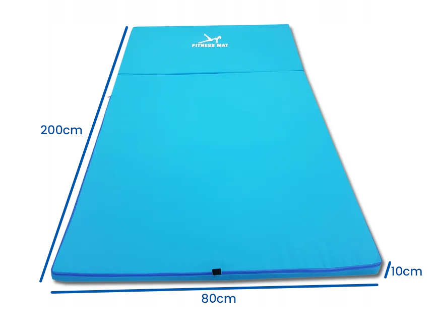 Fitness matras opvouwbaar 80x200x5 waterdicht