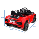 Elektrische kinderauto - Audi R8 Spyder - 2x35W - rood