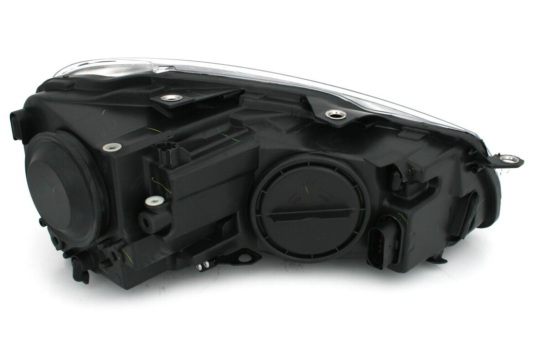 Koplampen dagrijlicht geschikt voor VW GOLF 6 10 08-12 ZWART TRU DRL