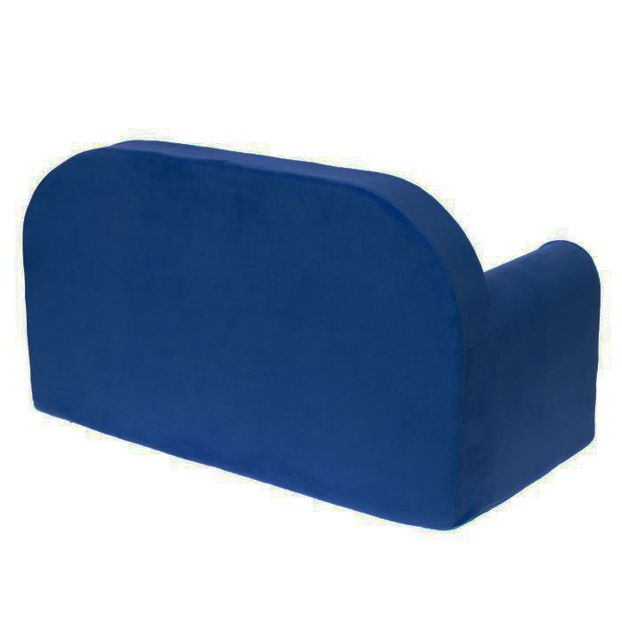 Kinder slaapbank set - logeermatras - sofa - 170 x 100 x 8 - slaapbank - donker blauw - graafmachine