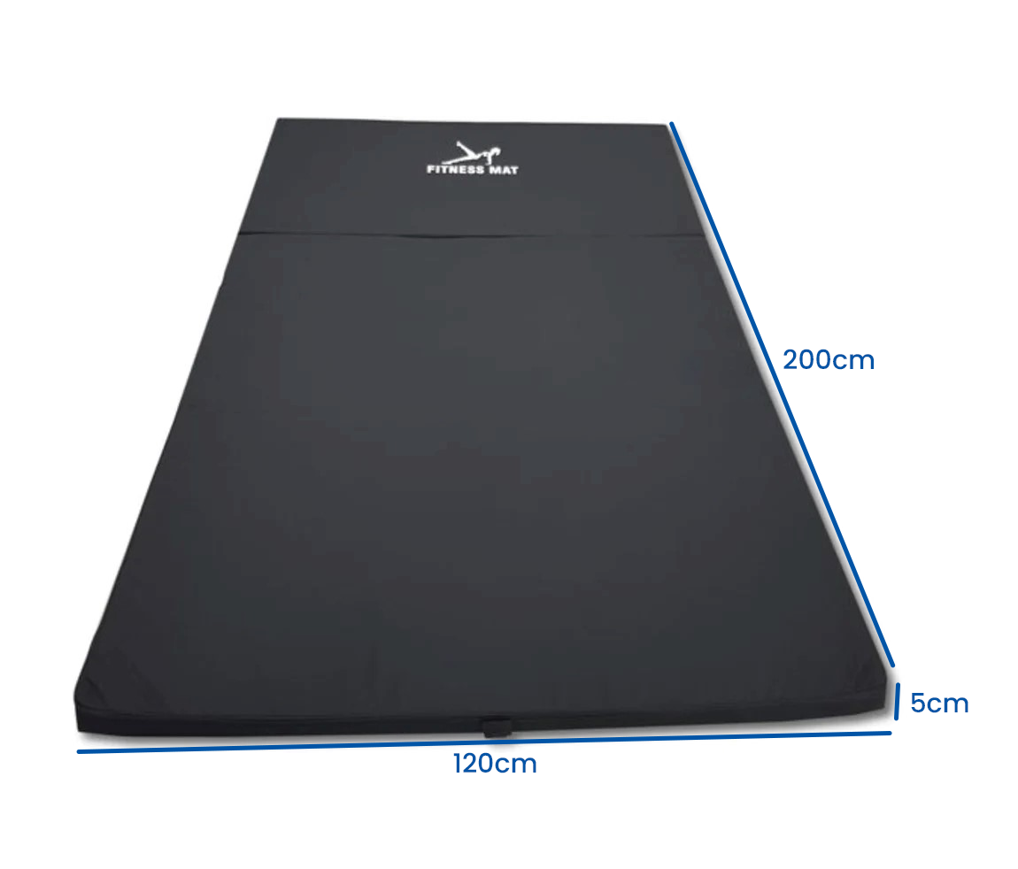 Fitness matras opvouwbaar 80x200x5 waterdicht