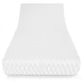 Koudschuim matras wit 120x200 cm H3 met Tijk hoes