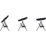 Schommelbank 3-persoons - grijs - 180 x 100 x 170 cm