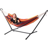 Hangmat - 2 persoons - 220x150 cm - rood oranje