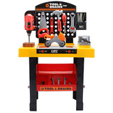 Werkbank kind - speelgoed gereedschap - 39-delig - 49x26x75 cm