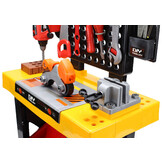 Werkbank kind - speelgoed gereedschap - 39-delig - 49x26x75 cm