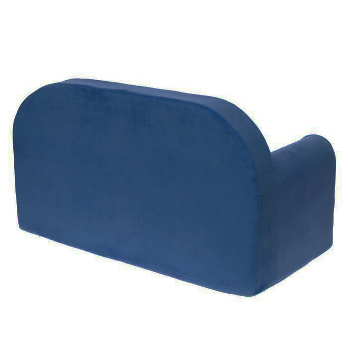 Kinder slaapbank set - logeermatras - sofa - 170 x 100 x 8 - slaapbank - navy blauw - Madagaskar