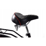 Meisjesfiets - beach cruiser - 26" - 3 versnellingen - zwart