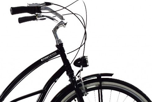 Meisjesfiets - beach cruiser - 26" - 3 versnellingen - zwart