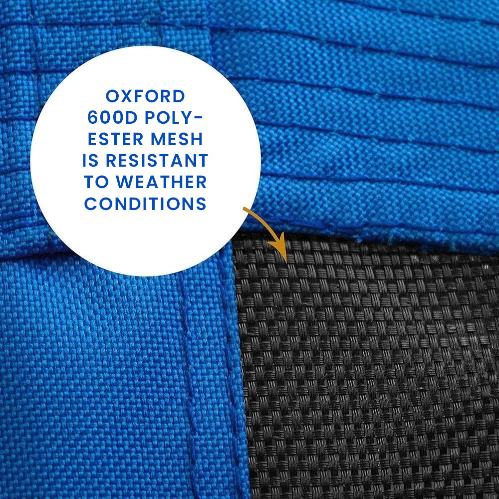 Nestschommel - 100 cm - Oxford Polyester - blauw