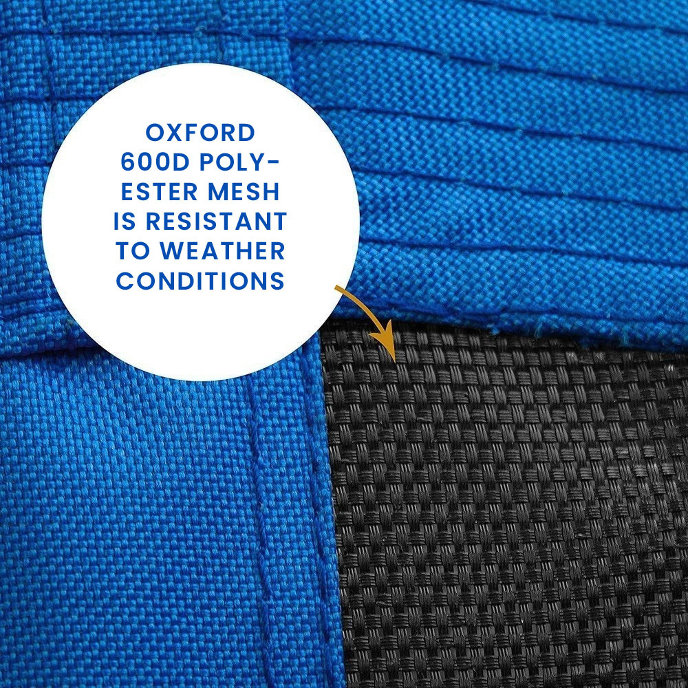 Nestschommel - 95 cm - Oxford Polyester - blauw