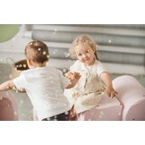 Foam speelset - 7-delig - met ballenbak en 100 ballen - roze